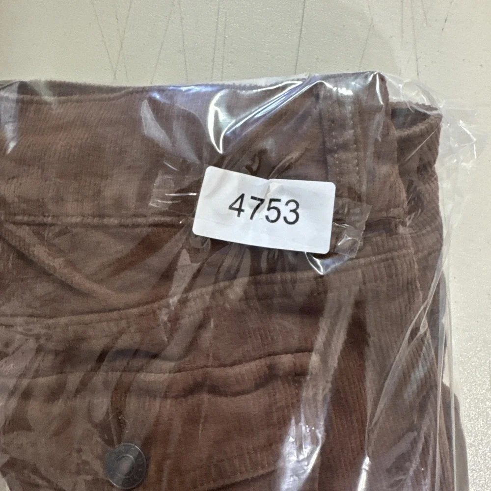 American Eagle High Rise Kick Boot Corduroy Pants Womens 8 (30x29) Stretch Retro